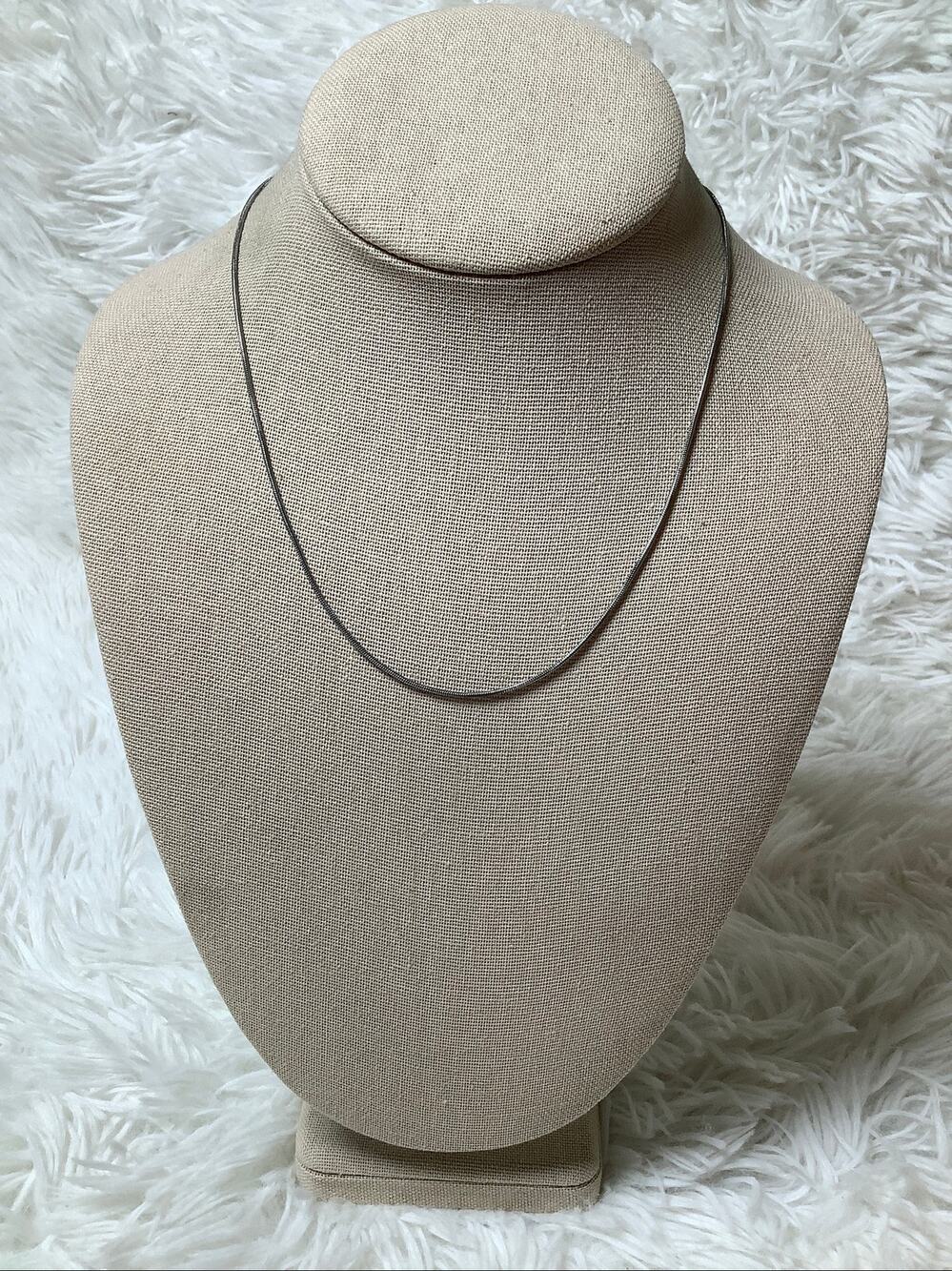 Unbranded Silver-Tone 18K Gold-Plated Snake Chain Necklace C32-19